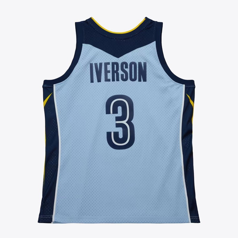 Memphis Grizzlies Swingman Jersey Alternate Allen Iverson 2009 | Stitched Jersey RTJS 11818