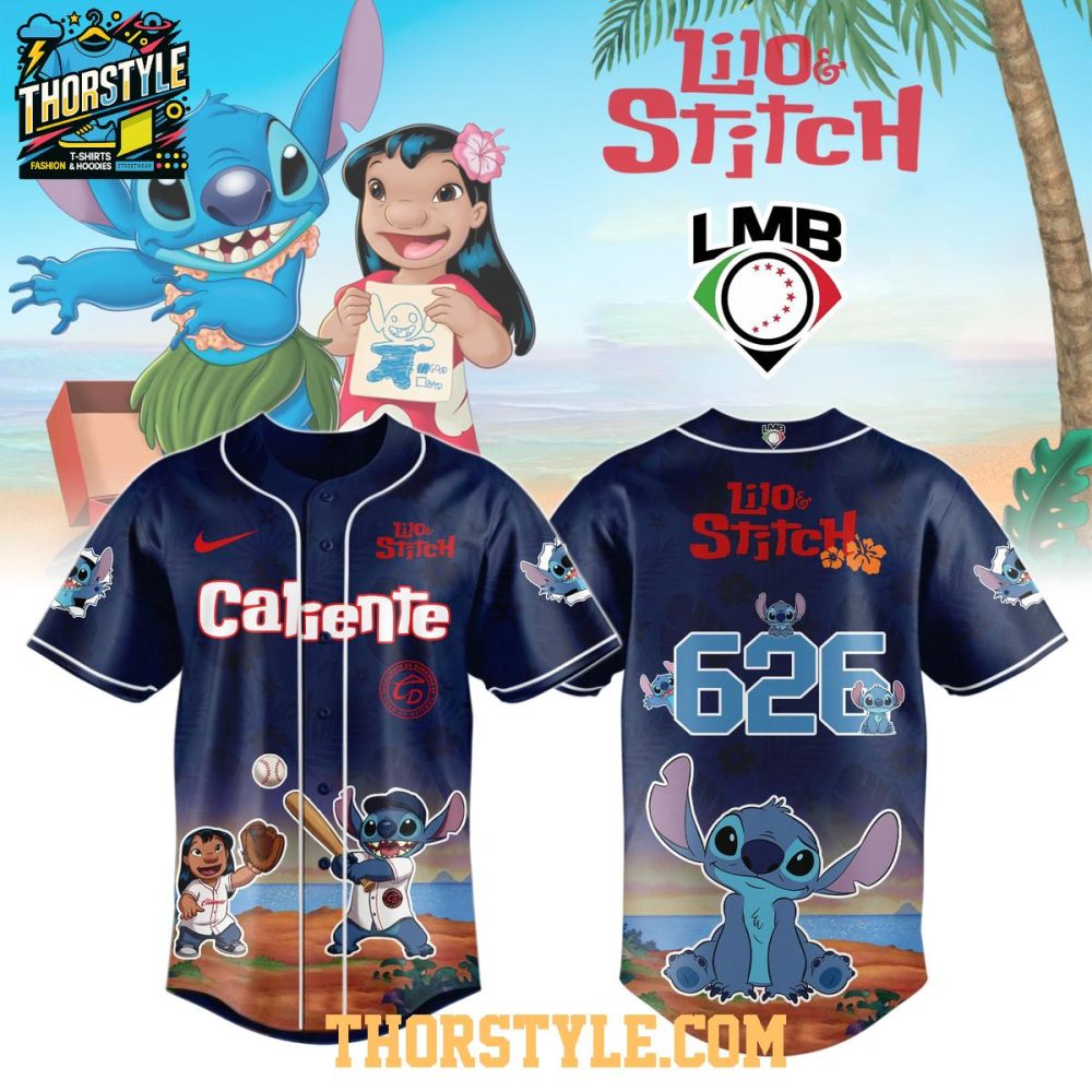 Caliente De Durango X Lilo &amp; Stitch The Memories Disney 2025 Baseball Jersey