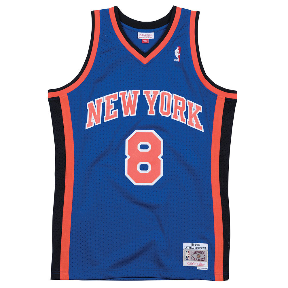 Latrell Sprewell Mitchell & Ness 98-99 Road Swingman Jersey