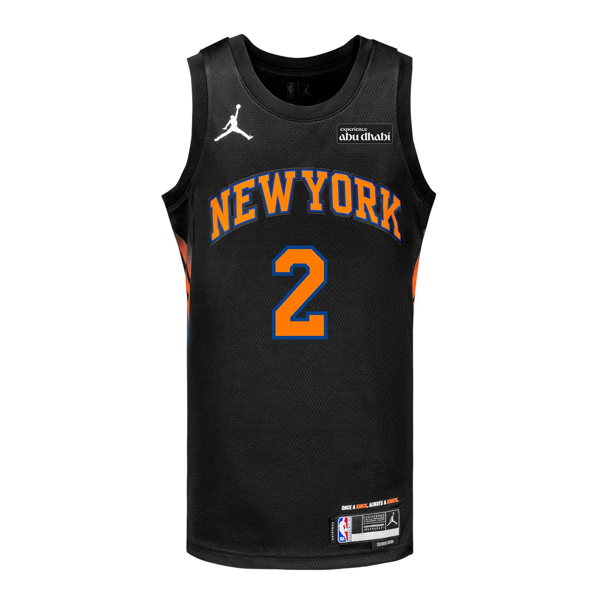 Miles McBride Nike Black Statement Swingman Jersey