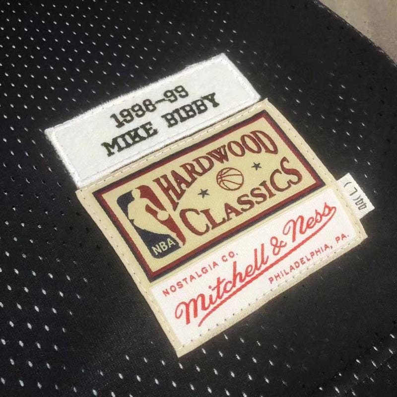 Mike Bibby Memphis Grizzlies Vancouver 1998/99 Hardwood Classics Jersey - Black