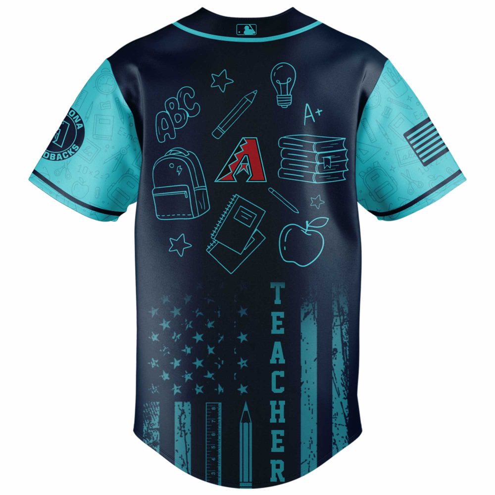 Celebrate Teachers: D-Backs Themed Jersey – Perfect Gift For Teacher Appreciation!