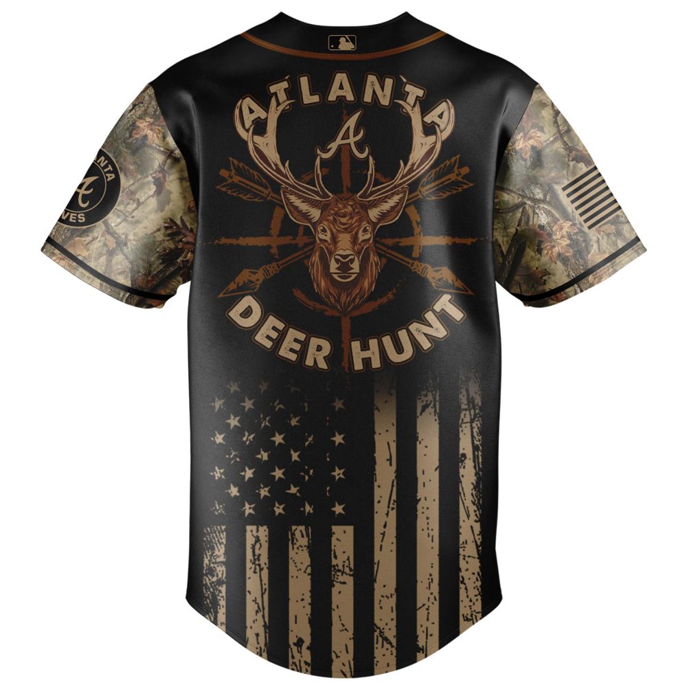 Stylish Atlanta Deer Hunting Jersey – Perfect For Outdoor Enthusiasts &amp; Fans