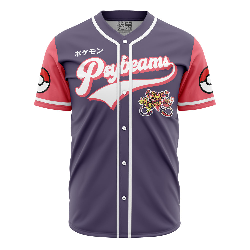 Limited Edition Psybeams Anime Baseball Jersey – Vibrant Design For Fans!