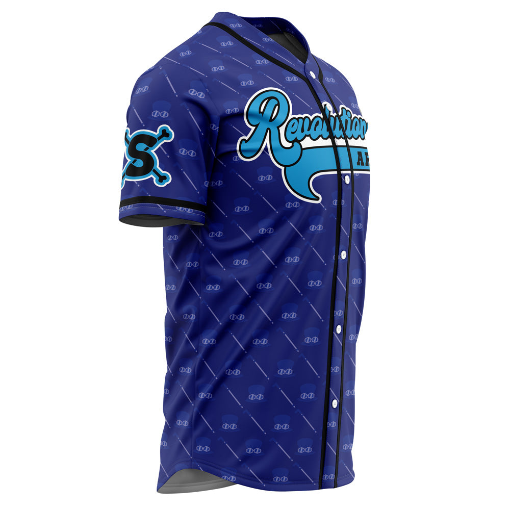 Revolutionary Army Blue Baseball Jersey – Stylish &amp; Comfortable Sportswear