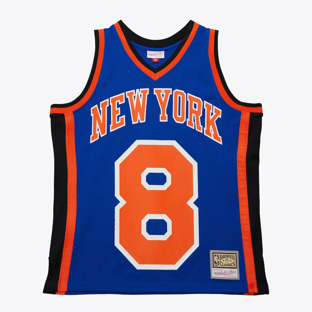 New York Knicks Maxxed Out Jersey 1998 Latrell Sprewell | Stitched Jersey RTJS 12105