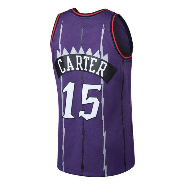 Men's Vince Carter Toronto Raptors Mitchell & Ness 1998-99 Hardwood Classics Swingman Jersey - Purple